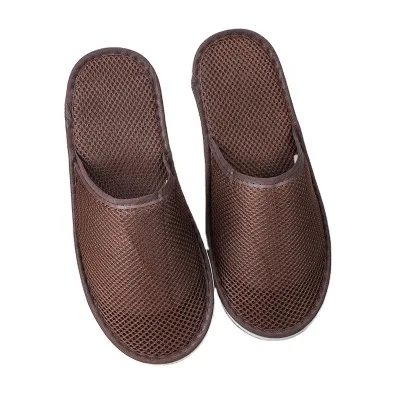 5 Star High Quality Non-slip Washable Disposable Spa Hotel Slipper Shoes for Unisex Summer Good Sale Light Weigh Guest slippers
