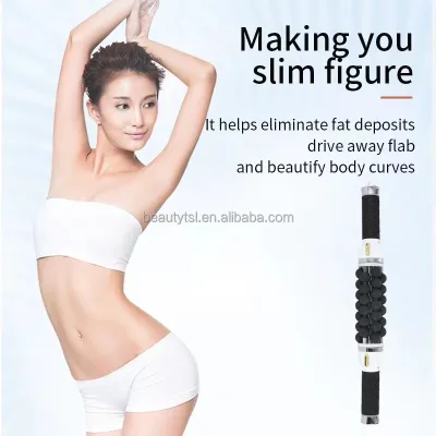 Vibrating Massage Ball Roller Machine for Body Weight Loss Muscle Fatigue Sport Deep Rolling Massager for Lymphatic Drainage