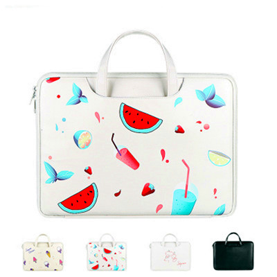 New Design Printed Picture Leather Waterproof Laptop Bag Laptop Case Bag Laptop Briefcase New Design PU Leather Flip Cover Case
