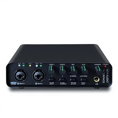 Professional Computer Sound Card for Singing Music Internal/External Use Mobile Live Streaming Karaoke-China Origin Model MD-30