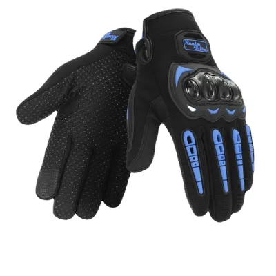 New Style Protective Knuckle Warm Motorcycle Driving Gloves for Men