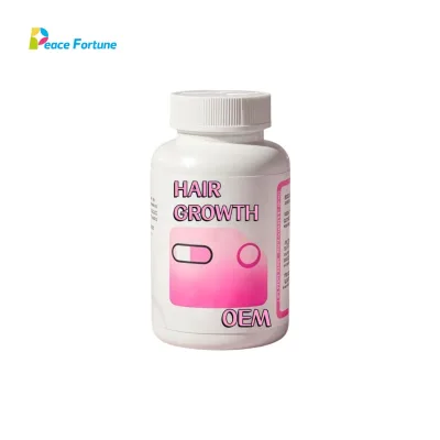 Hair Growth Supplement, Capsules, Support Thicker, Fuller Hair, with Biotin, Silicon Arginine, Collagen, Food Supplements
