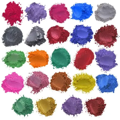 Mica Powder Natural Powder Pigments Cosmetic Grade Mica Powder for Epoxy Resin Candle Soap Making Lipgloss Skin Touch Safe