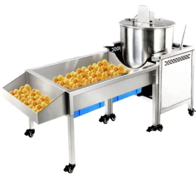 Electric Stirring  Manual Stirring  Semi-automatic Full-automatic Popcorn Machine Industrial Sweet Flavor