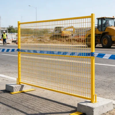 MaiFa Sturdy Canada Temp Fence Panels ISO9001 Certified Heavy Duty Steel Removable Security Barrier Fence Panels