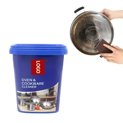 Eco-Friendly All Purpose Magic Utensil Cleaning Tools Product Stainless Cookware Steel Cleaning Paste Gel Kitchen Stain Remover