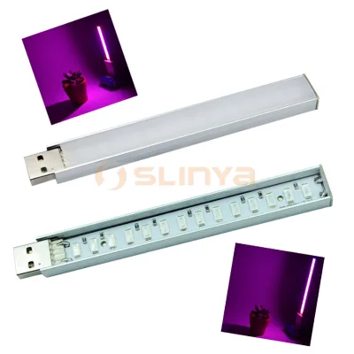 Hydroponics Red and Blue Bar Plant Growth Table Lamp Led Grow Light