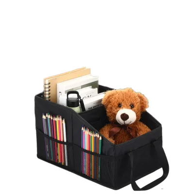 Car Seat Storage Organizer Console Front/rear Seat with Multi-pocket Car Caddy Organizer Foldable Car Organizer