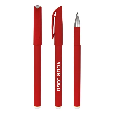 Custom Branding Simple Design Pastel Candy Color Pens 0.5mm Writing Width Made of Plastic