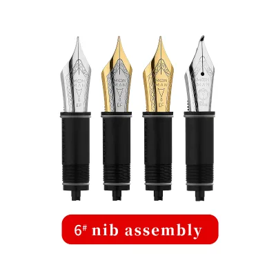 MAJOHN 6# 35mm Student Office Writing Metal Iridium Nib Fountain Pen EF/F/M Sizes Made in China
