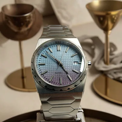 Custom Logo Private Label Men Automatic Mechanical Watch Stainless Steel Band 50M Water Resistant Dress Watch OEM Manufacturer