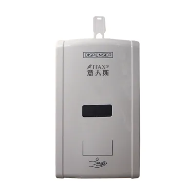 Square Premium ABS Plastic Acrylic Electronic Liquid Soap Dispenser White Automatic Sensor Touchless Soap Dispenser