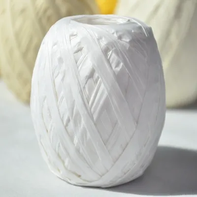 High Quality Decorative Paper Raffia Cord Customized Colored Natural Weaving Raffia Rope for Sale