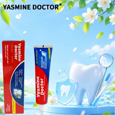 Yasmine Doctor Mint Toothpaste 100g Peppermint Fresh Breath Daily Cleaning OEM ODM Manufacturer