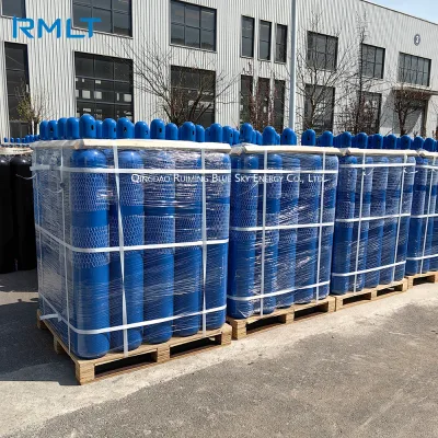40L 50L ISO 9809 Standard Medical Oxygen Gas Cylinder with Valve and Cap CE TPED Certified