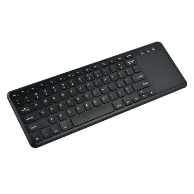 Smart TV Computer 3LED Color 2.4GHz Wireless Mini Media Keyboard With Build-in Large SizeTouchpad Keyboards Mouse for PC Google