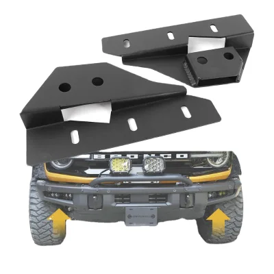 Customize 2021 2022 Bronco Hid Front Bumper Fog Lamp Led Mounts Brackets