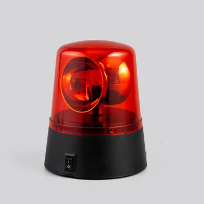 OEM Sample Available Durable ABS High Brightness Flashing Beacon Light Rotating Signal Lamp for Emergency Party