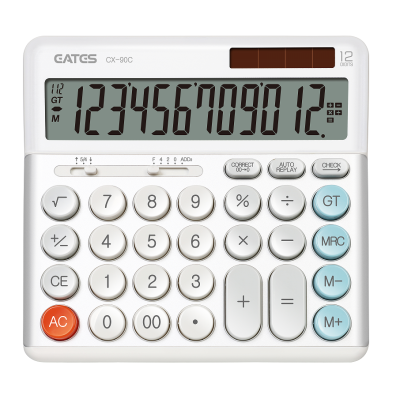 Office Preferred IT Keyboard Calculator Check & Correct Calculator With Aluminum Panel