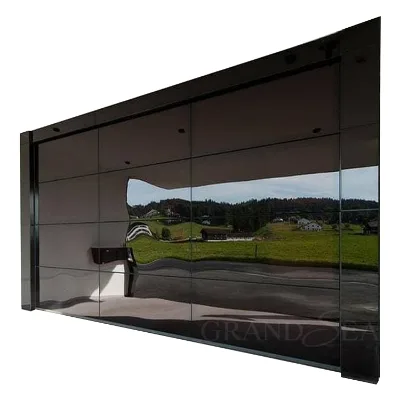 Superior Quality Electric Automatic Aluminum Garage Door With Remote-Control Soundproof Aluminum Garage Doors