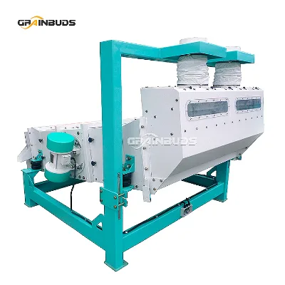 Seed Grain Cleaner Wheat Corn Maize Pepper Separator Cardamom Vibration Cleaning Machine