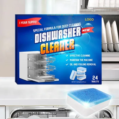 OEM Customized Wholesale Jieyi Disposable Effervescent Solid Dishwasher Detergent Concentrated Cleaning Tablets 30%-50% Active