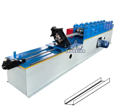 Hot Sale Drywall Stud and Track Forming Machine With Aluminium Wall Partition Roll Former