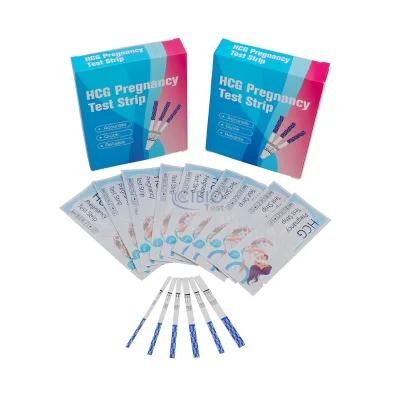 Early Pregnancy Test Strip 99% Accurate HCG Rapid Home Test Kit 5mm Width CE IVD