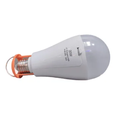 AC220V Rechargeable Night Emergency High Lumen Telescopic Lifting Rings Portable Switch Control Light Bulb