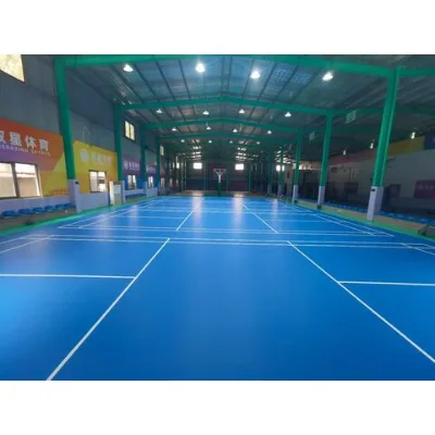 Pickleball Court Sport Flooring PVC Vinyl Roll Flooring Direct Supplier