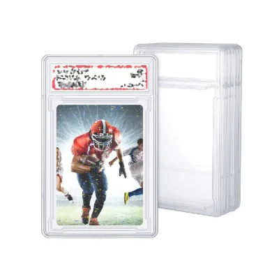 Sports Baseball Football Basketball Trading Collecting Graded Card Plastic Slab 3x4 in for Display
