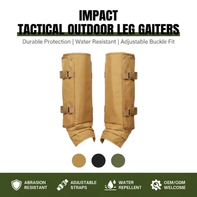 Adjustable Waterproof Snake Chaps Protective Gaiter Leg Guards and Knee Sleeve for Lower Bite Shield for Hunting