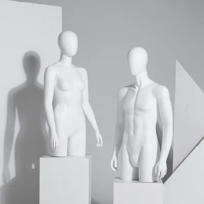 Custom Fashion Design Underwear Mannequin White Head Quality Fiberglass Lingerie Mannequin