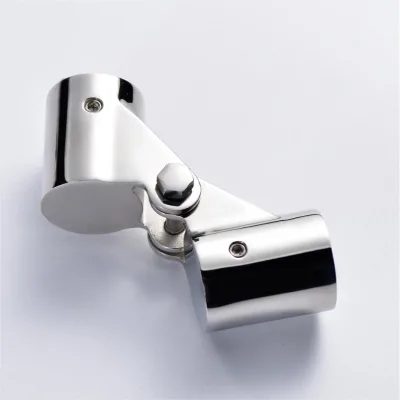 Marine 316 Stainless Steel Coupling Tube Pipe Connector Boat Hardware Folding Bimini Swivel Joint 22mm