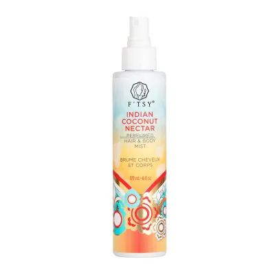 Private Label Body Perfume Mist Coconut Nectar Hair Perfume Body Spray Coconut Creamy Vanilla Scent Essential Oils Body Spray