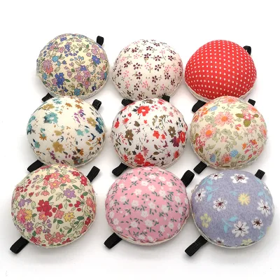 Wearable Pincushion Wrist Strap Needle Pincushions with Elastic Band for Sewing Quilting Pins Holder
