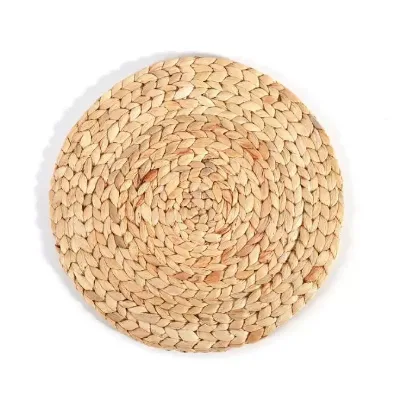 Wholesale Custom Eco-friendly Handmade Round Heat Resistant Placemat coaster