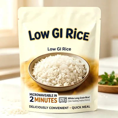 Wholesale Low GI Certified Ready to Eat Rice Gluten Free Instant Meal Diet Food Supplier