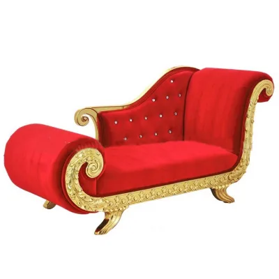 Customized Color Fiberglass Carving Royal Thron Chair Gorgeous Design Divan for Living Room