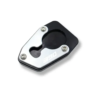 DF MOTO Heavy Duty Customizable Incline Side Stand Kickstand Pad for 390 Adventure 2025 Motorcycle