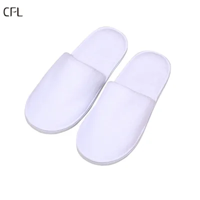 Hotel slippers Disposable Luxury Making Machines slippers for Hotels Custom logo slippers Hotel White