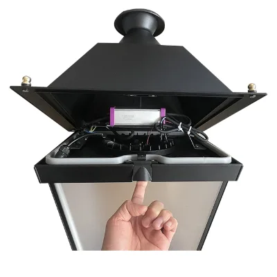 Austar Villa Econ Classic LED Aluminum Urban Lighting with Transparent PC Diffuser IP66 AC 120-277V Residential Use