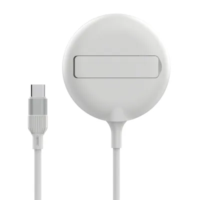 Trending Wireless Charging Pad Receiver Type C 15W Quick Charger Station Magnetic Wireless Charger With Stand