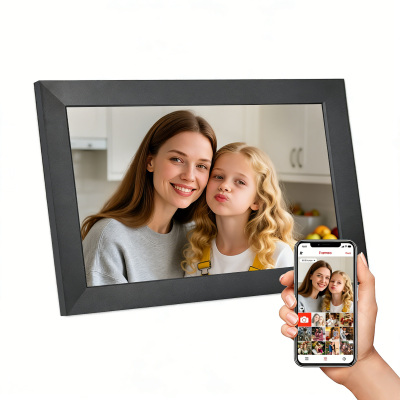 10.1 Inch Touch Screen Digital Picture Frame Share Photos and Videos Via Frameo App Cloud Frame Video Digital Photo