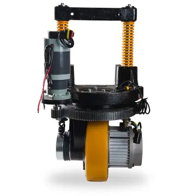1.5KW Horizontal DC Drive Wheel with Steering System Dual Suspension & Shock Absorption for Heavy-Duty Industrial Vehicles