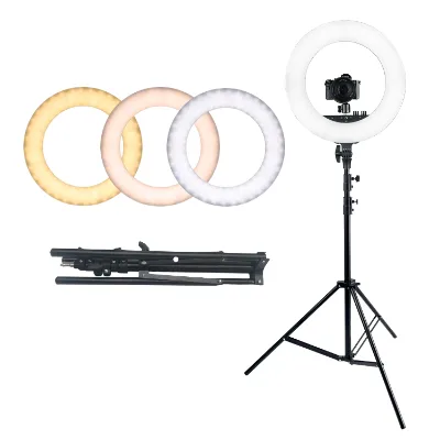 Wholesale 14 Inch Professional Ring Light Ready to Ship Photographic Lighting Hair Tools & Accessories