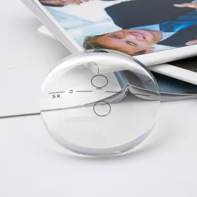 Factory Supply CR39 Progressive Optical Lens 1.499 Index Anti-Blue Ray Optimal Light Transmission HMC Resin UV400 Clear/White