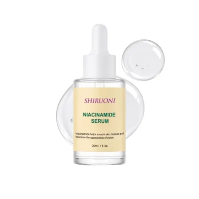 Private Label OEM ODM Niacinamide Hyaluronic Acid Serum Pore Minimizer Oil Control Hydration Facial Serum