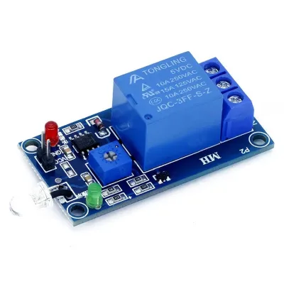 Light-sensitive Diode Relay Control Module Light-controlled Switch Has Light Induction Module Has Light Absorption 5V/12V