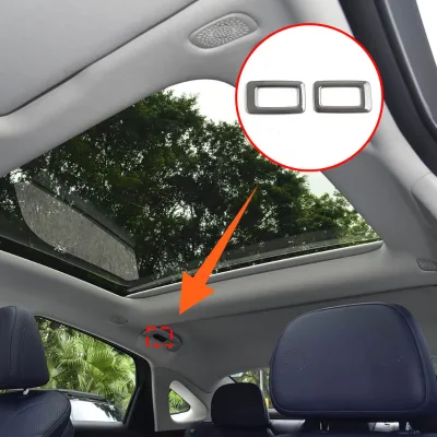 Stainless Steel Decorative Light Ring for the Center Door Reading Light for Chery Fengyun A9 2026 Interior Car Accessories